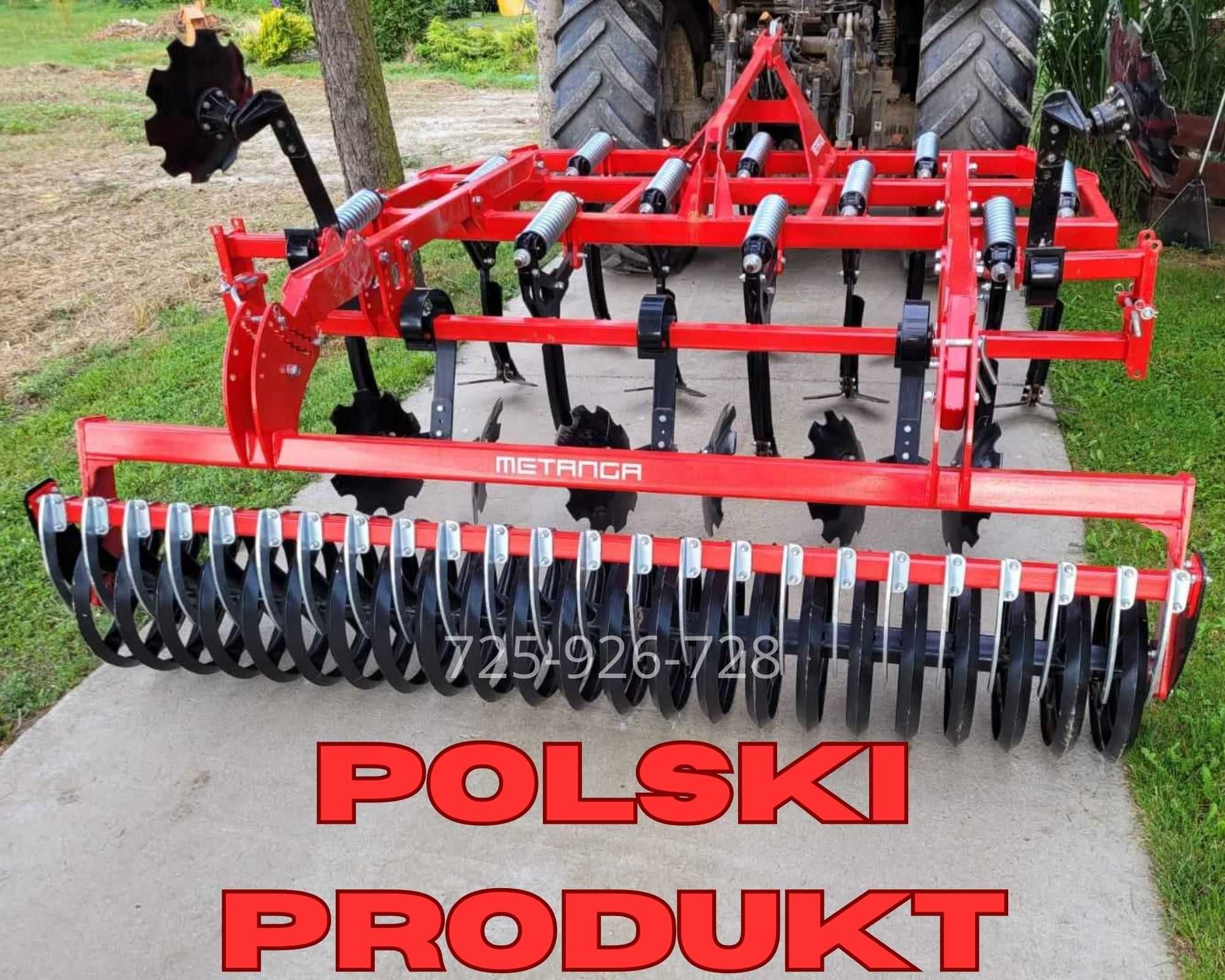 Agregat bezorkowy podorywkowy METANGA! 3 lata gwarancji! Transport!
