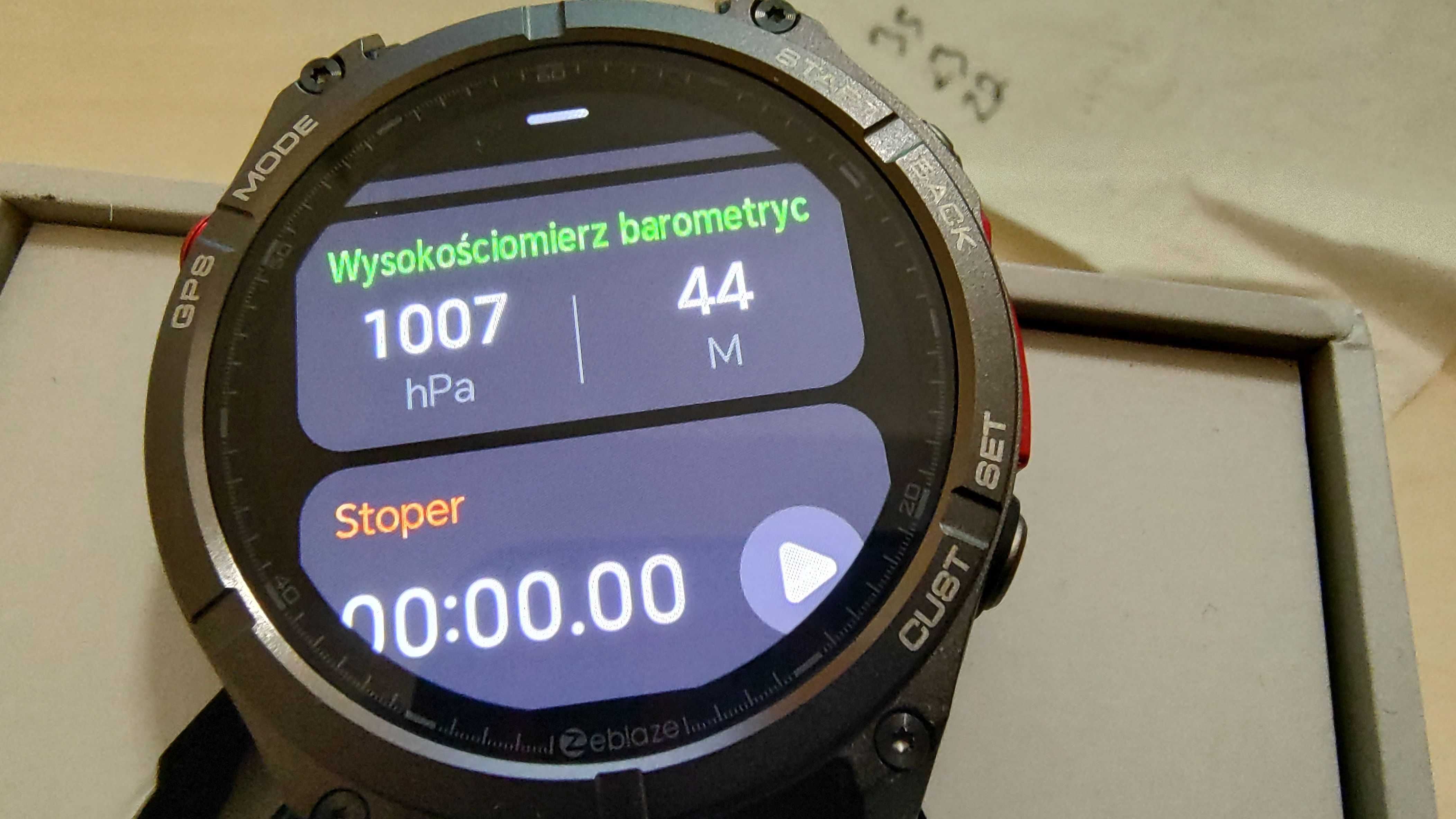 Zeblaze Stratos 4 / podobny do Garmin Fenix 6/7