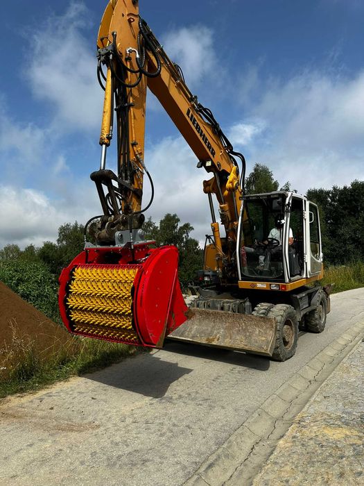 Łyżka przesiewająca PRZESIEWAMY.PL Model 5x125 dla maszyn 14-16t