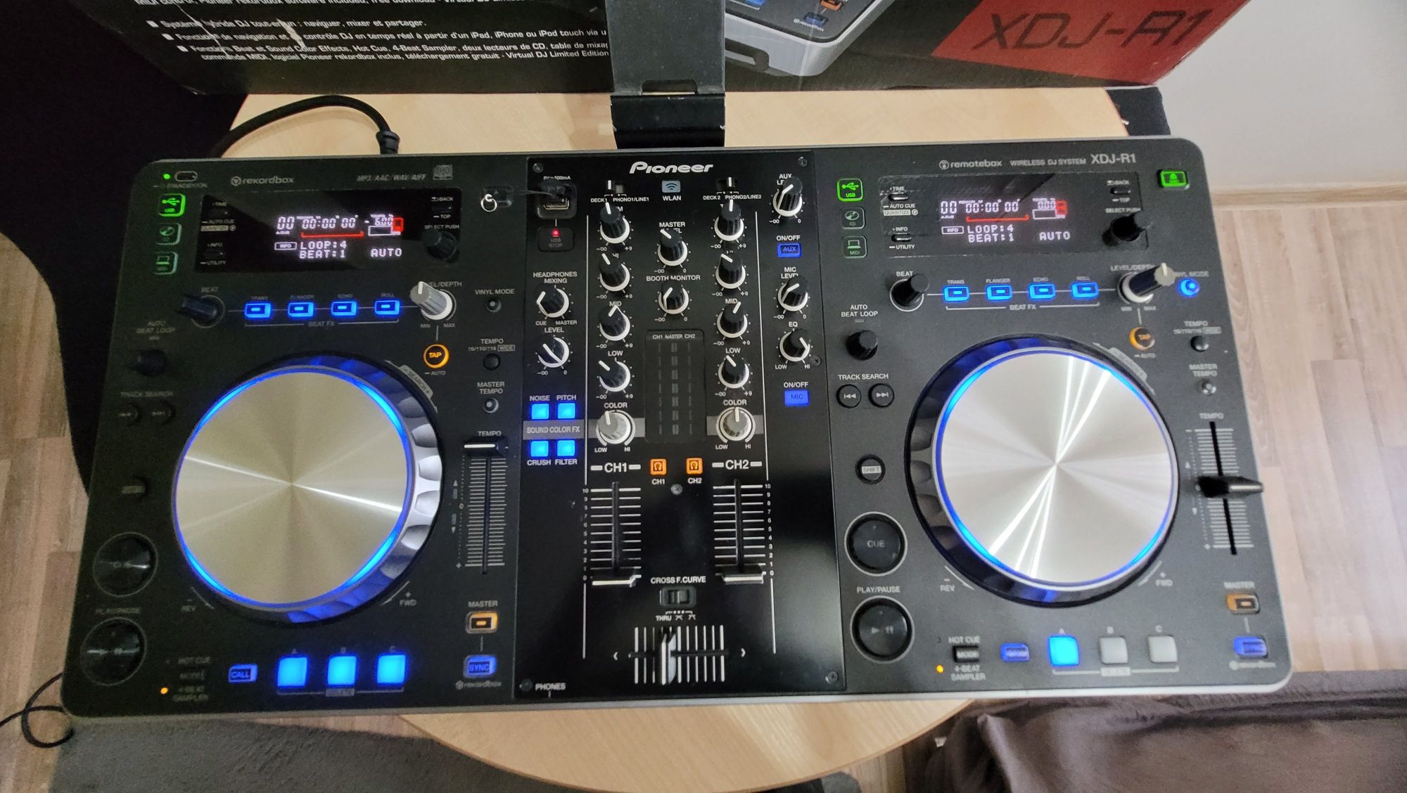 Pioneer dj xdj r1 + pokrowiec torba szyta na zamówienie  wartość 500zł