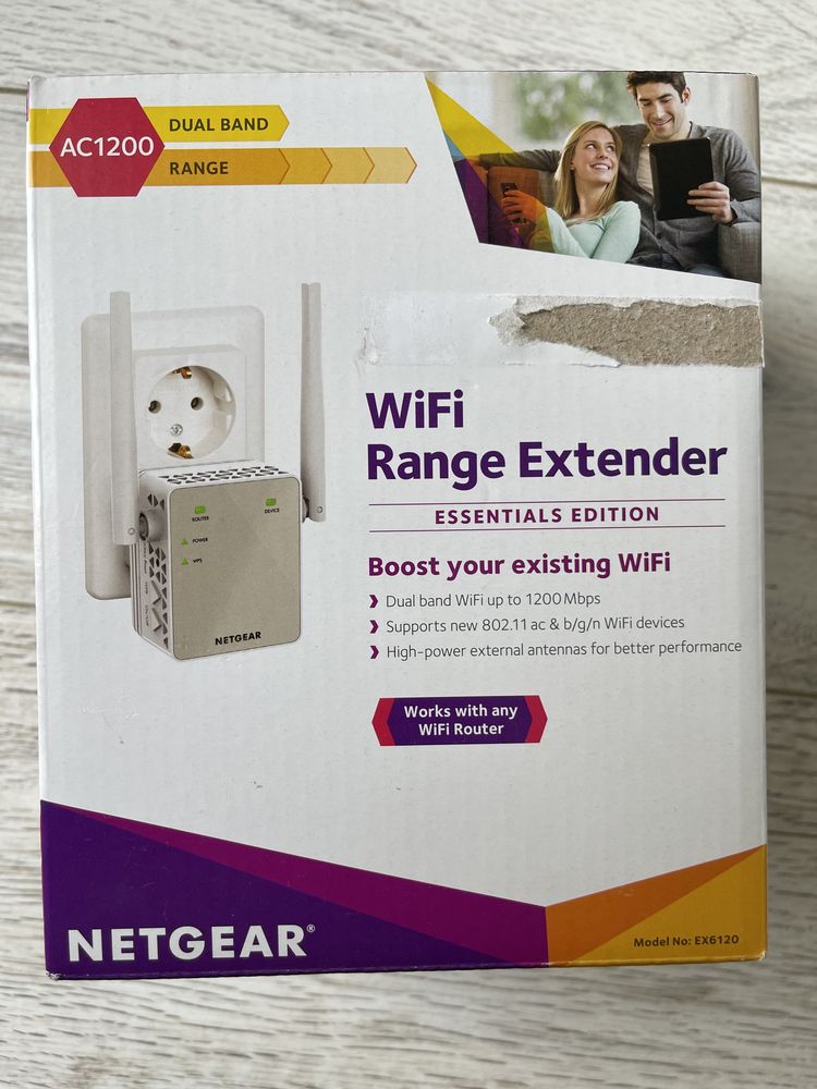 NETGEAR wifi range extender ex 6120