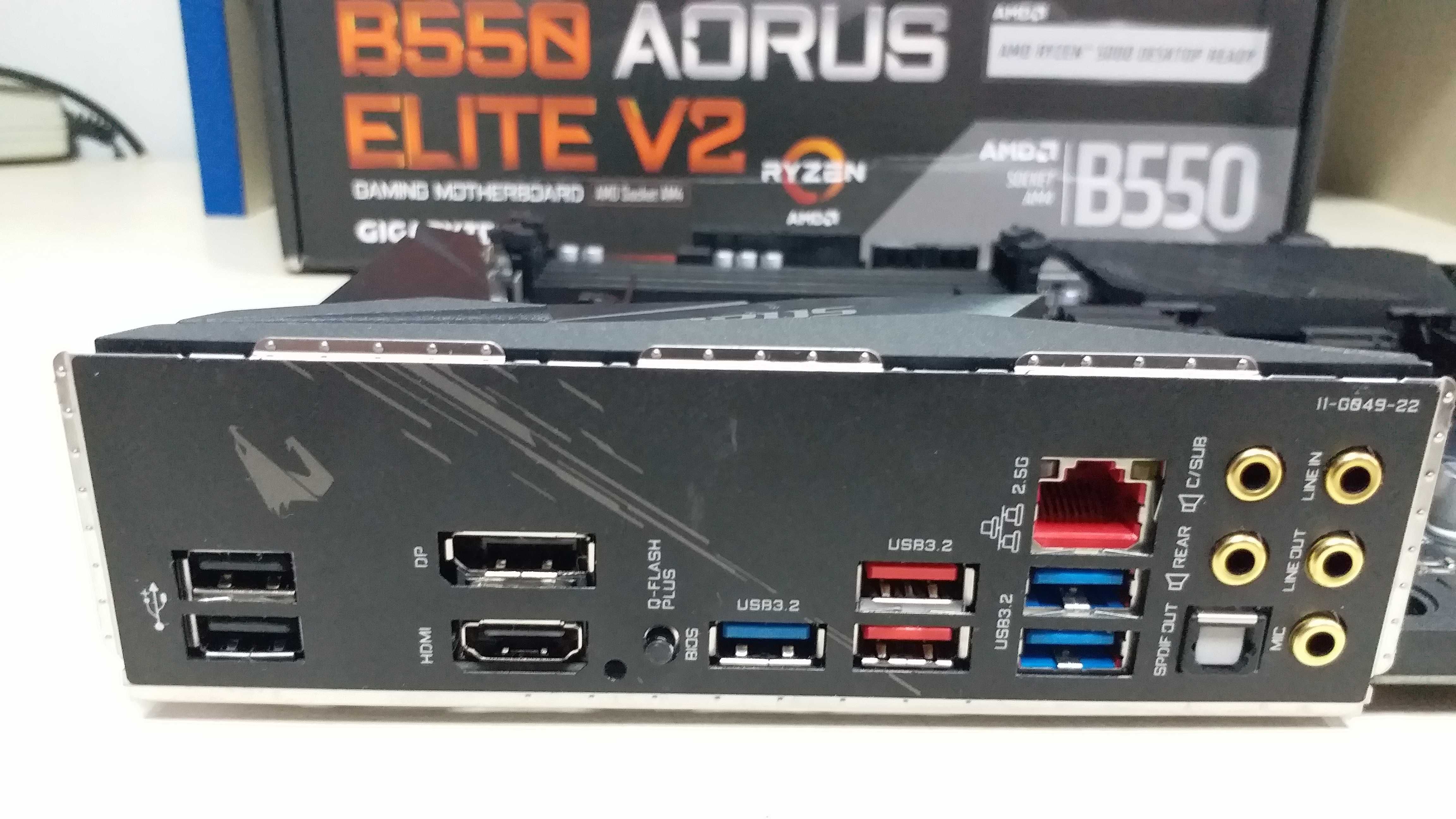 Плата Gigabyte  B550 AORUS Elite V2  AM4