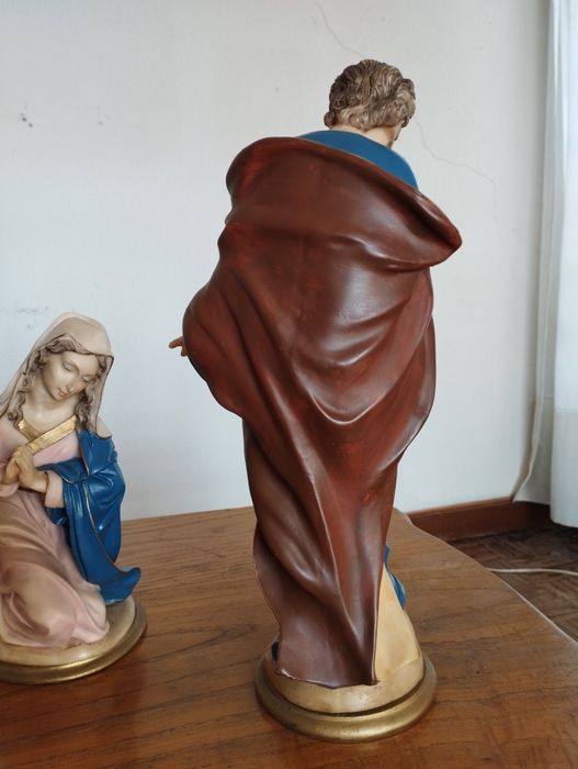 Imagens presépio Nossa Senhora e São José