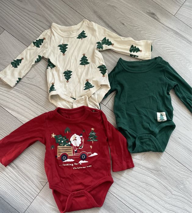 Новорічні боді 0-3 місяці (62)