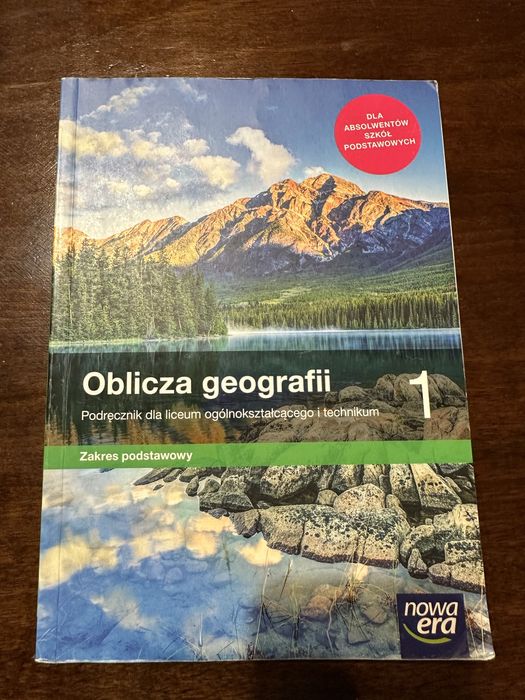 Oblicza geografii 1 podręcznik do liceum i technikum