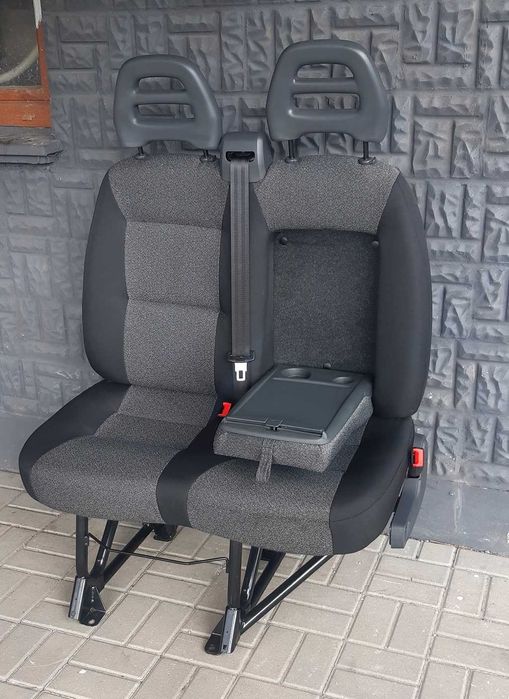 Fotel podwójny,dwójka Fiat Ducato,Jumper,Boxer/Zamiana