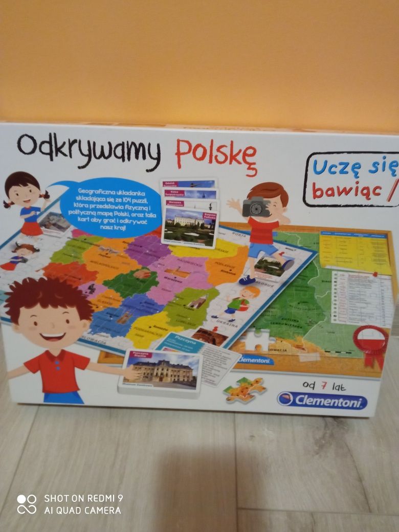 Zestaw puzzli edukacyjnych