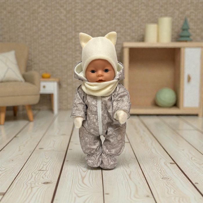 Зимовий одяг для Baby Born (зимовий комбінезон для ляльки)