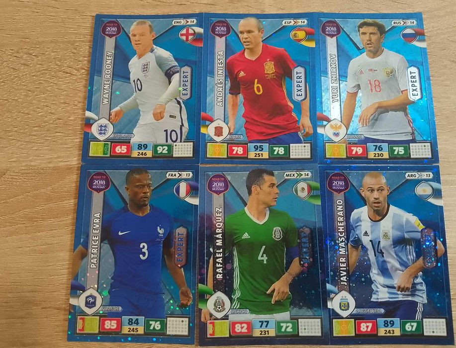 Karty Expert Road To World Cup Russia 2018