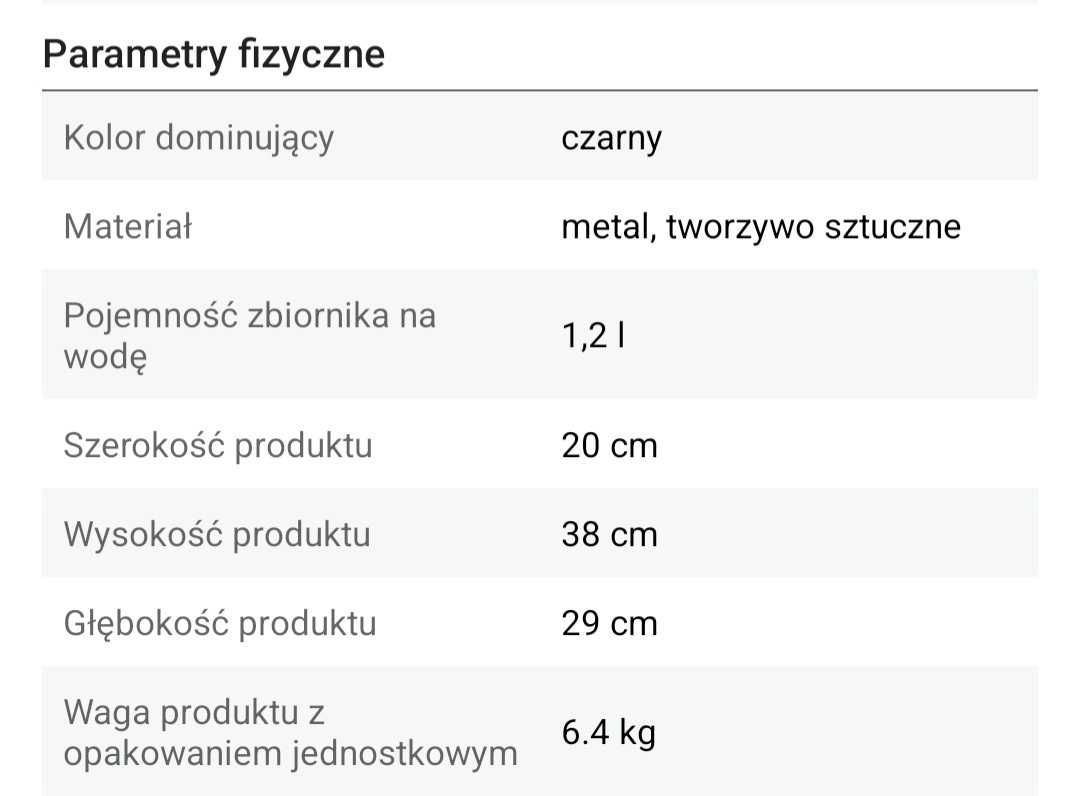 Ekspres kapsułkowy Tchibo Cafissimo Classic 15 bar szary