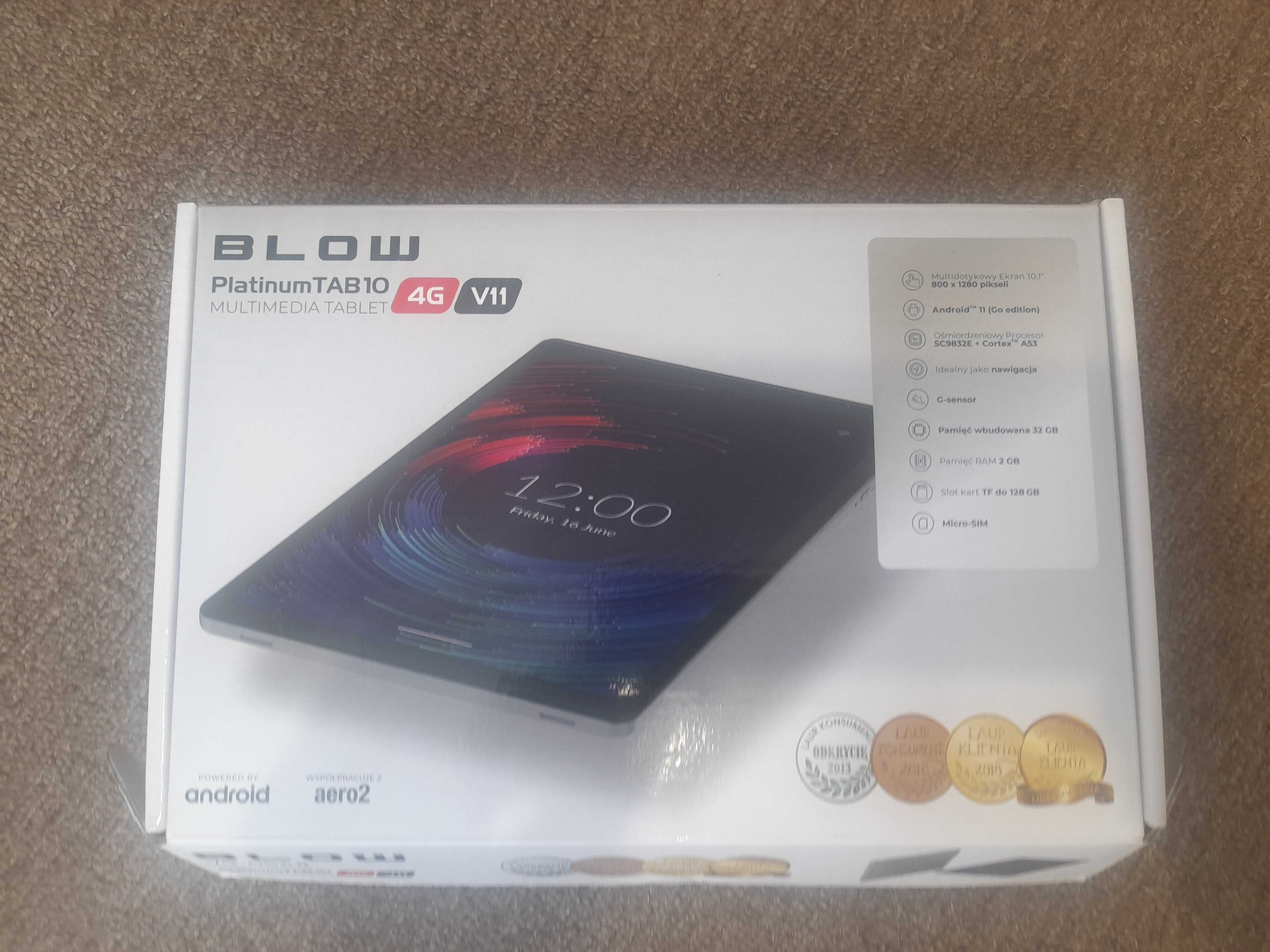 Tablet Blow PlatinumTab 10 V11 10,1" 2 GB / 32 GB srebrny