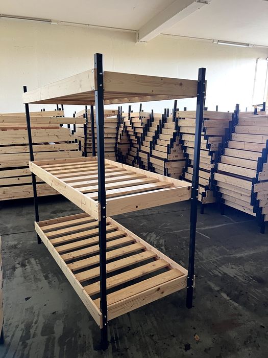 3-piętrowe łóżko PREMIUM – industrialny design, mega stabilne!