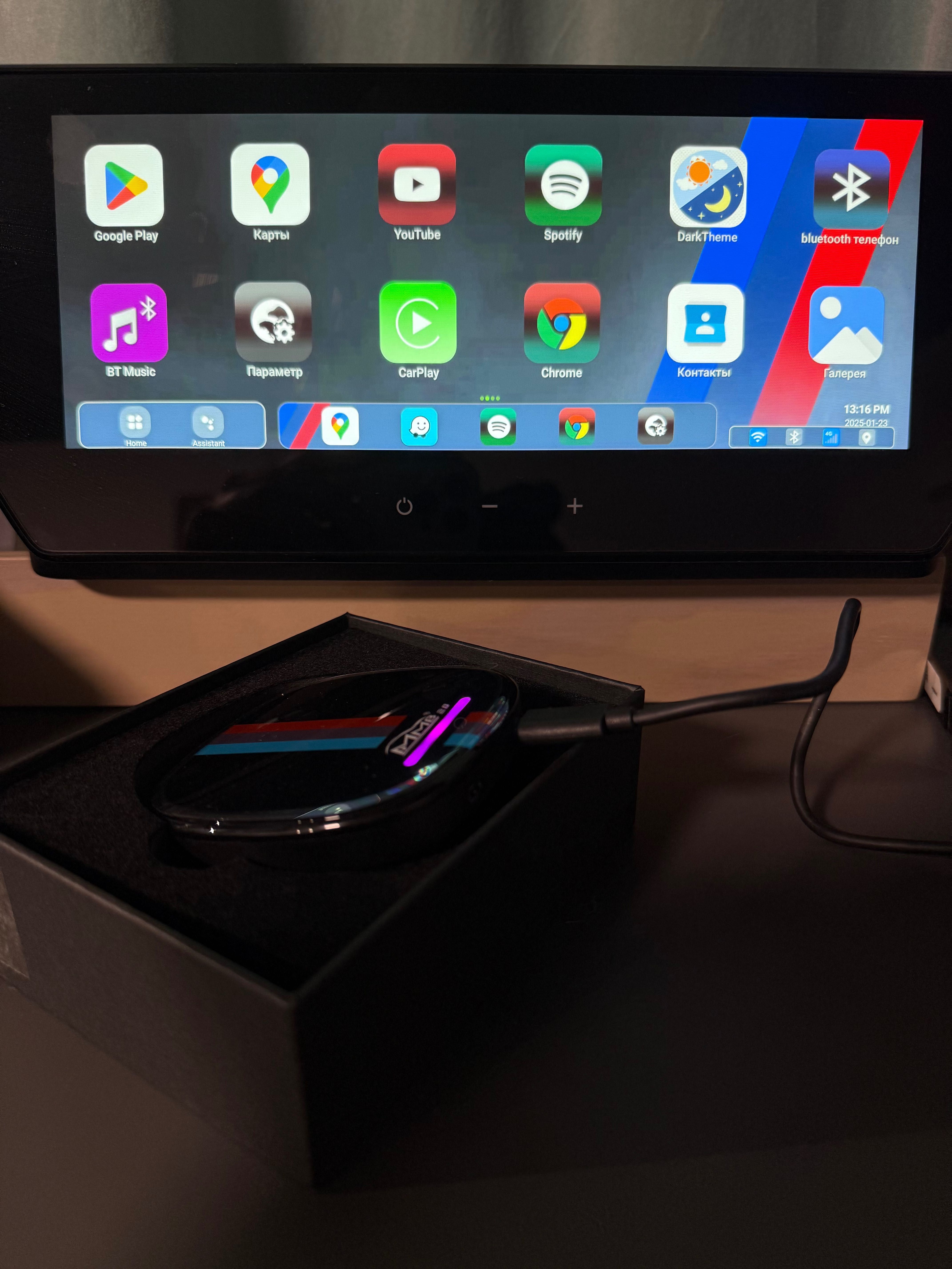 авто приставка для BMW MMB MAX Android 13 через CarPlay Ai Box 8+128G