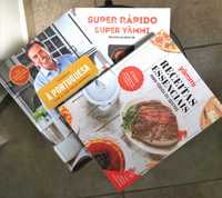 3 Livros de Receitas Yammi