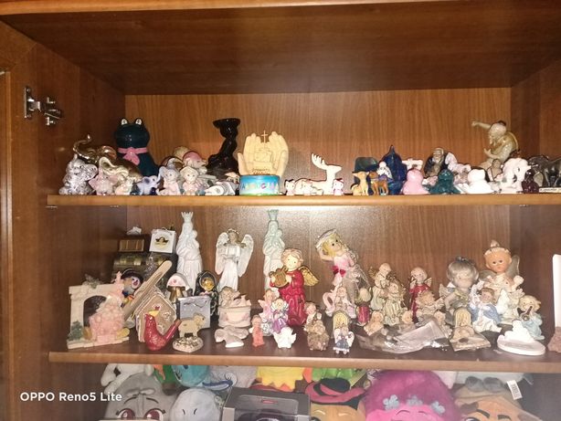 Porcelanowe figurki chińskie, aniołki inne