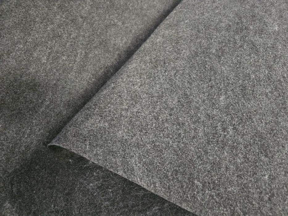 Wykładzina Targowa Antracyt  Materiał tapicerski Filc