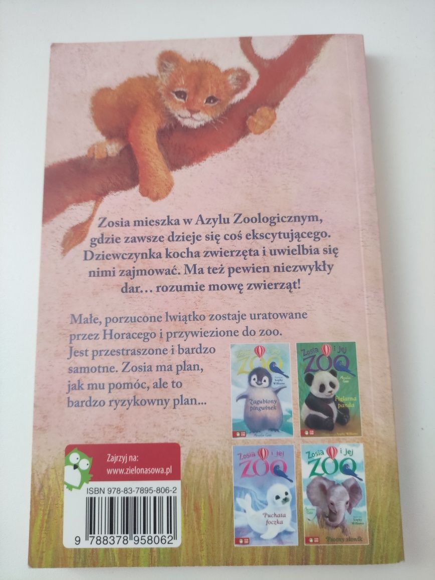 Zestaw 3 książek z serii "Zosia i jej Zoo"