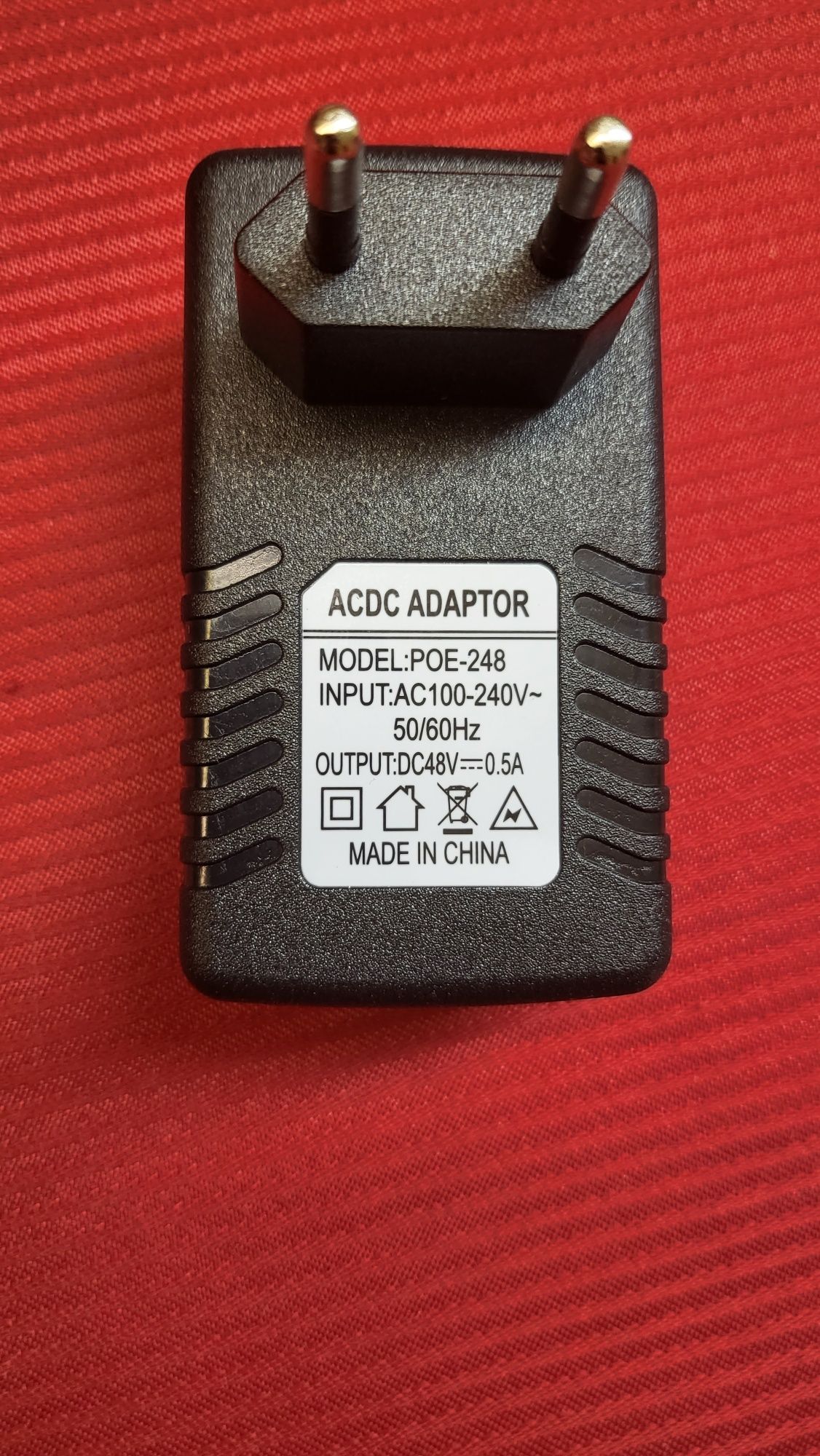 POE 48V 0.5A Блок питания (инжектор)