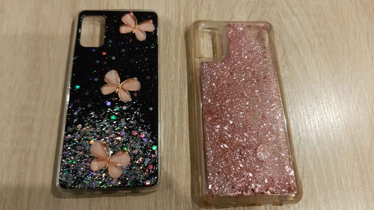 SAMSUNG GALAXY A41 duży zestaw szkieł pancernych ceramicznych i etui