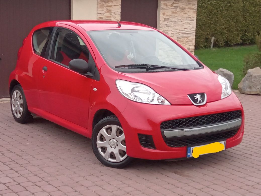 Peugeot 107 FL wspomaganie, mały przebieg, zdrowy