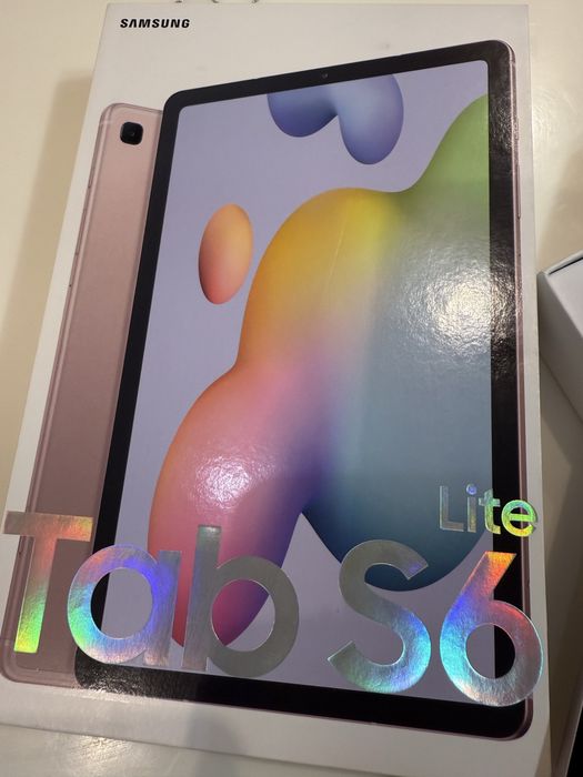Планшет+чохол оригінал Samsung Tab S6 Lite,рожевий