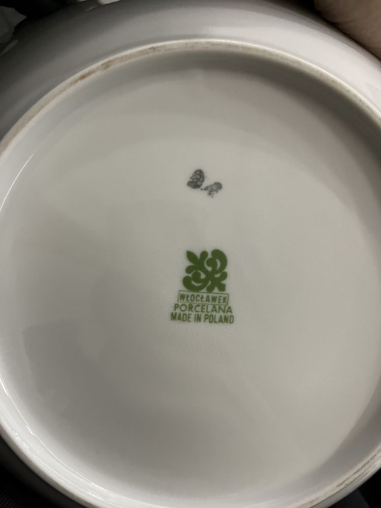 Stara zastawa swiateczna porcelana włoclawek