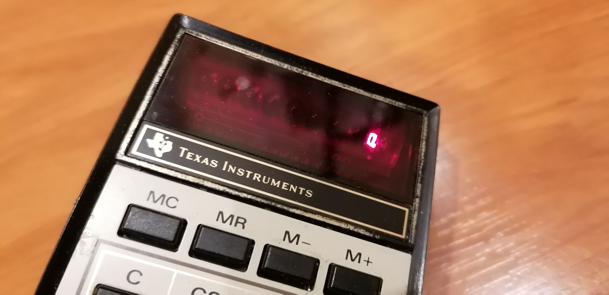 Calculadora Texas Instruments TI-1250 vintage
