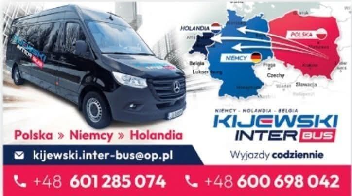 Przewoz osób busy do Holandii
