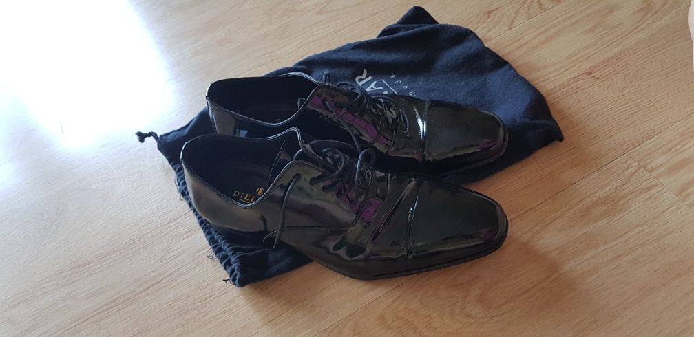 Sapatos Dielmar pretos masculinos