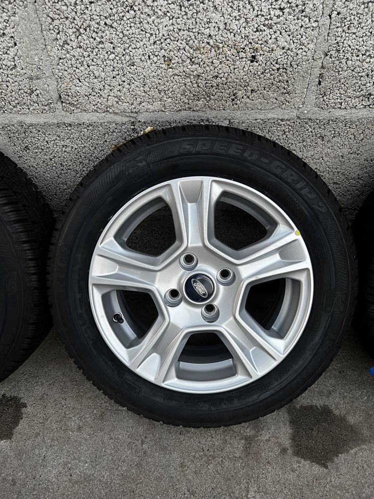 Nowe Oryginalne Alufelgi R15 4x108 Ford Fiesta Opony Zimowe 185/60/15