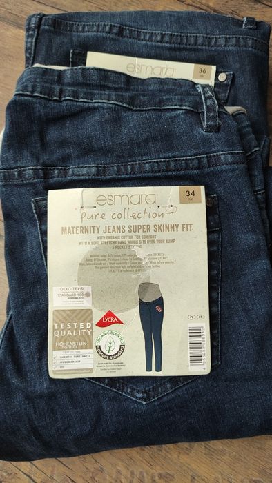 Spodnie ciążowe marki Esmara