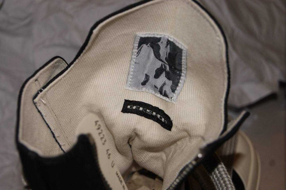 Rick Owens Jumbo lace Hexagram Ramones 46
