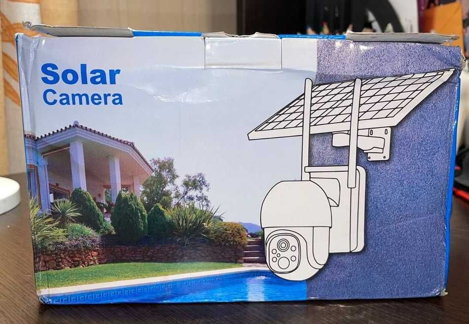 Камера вулична сонячна панель відеоспостереження акумулятор IP WiFi