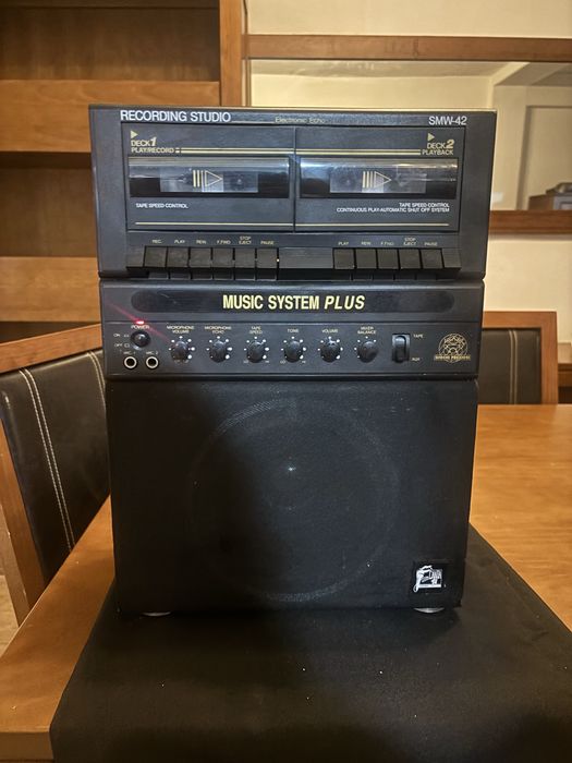 Recording Studio SMW-42 Music System Plus Karaoke Cassete