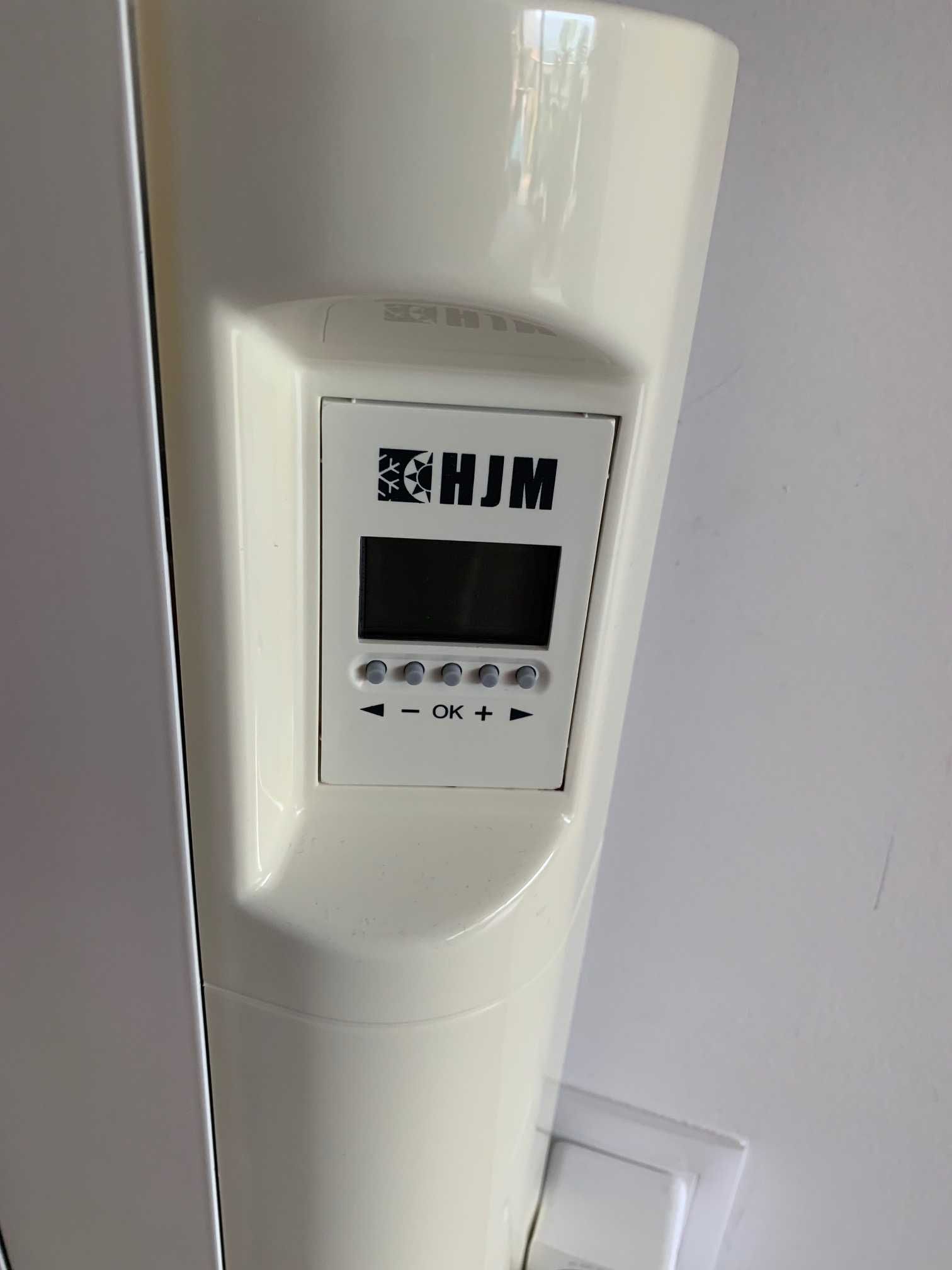 Aquecedores elétricos a óleo HJM ECD1000 e ECD1300 (parede)