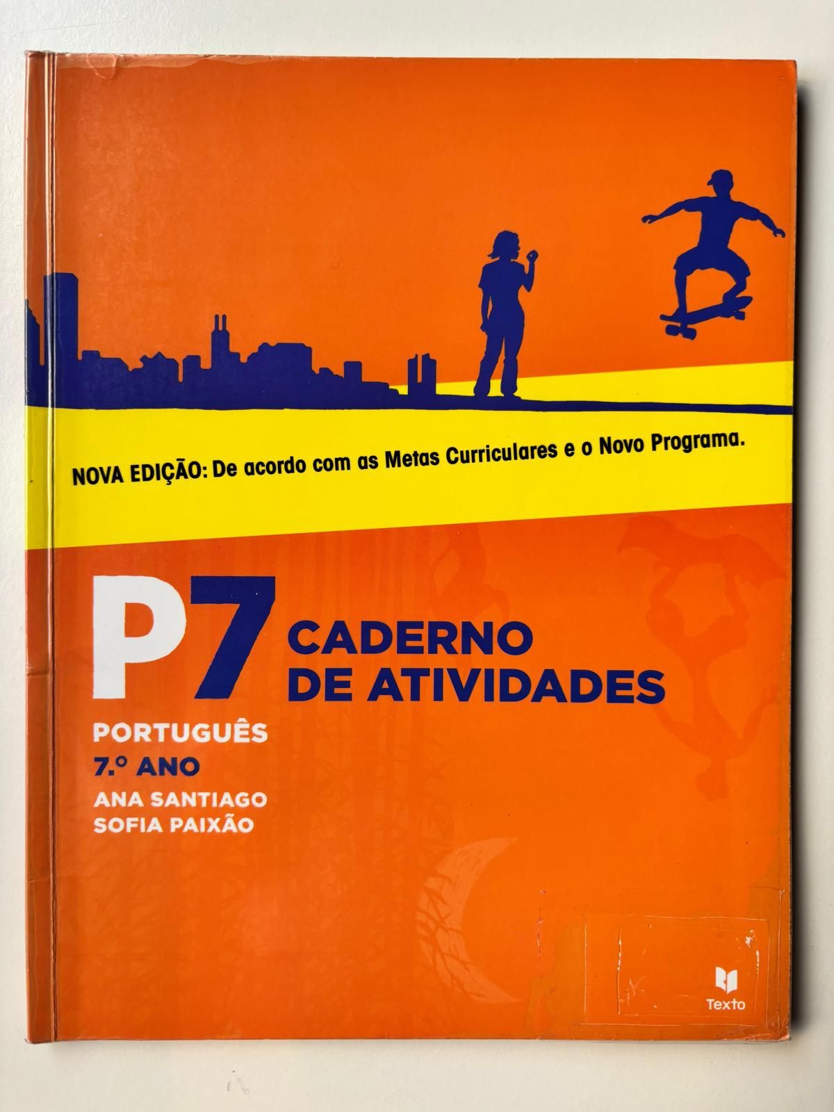 P7 caderno de atividades de português