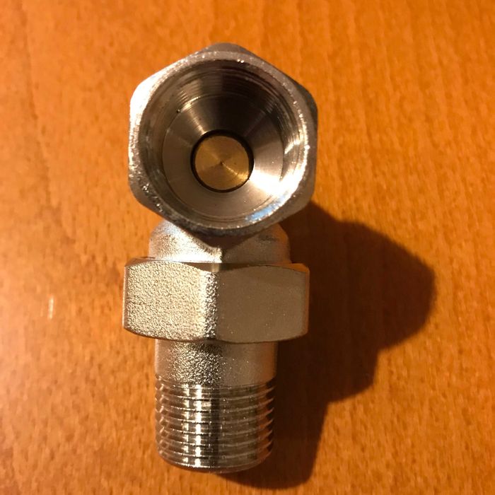 Zawór grzejnikowy odcinający 1/2 cala