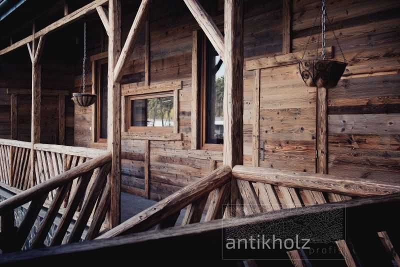 Stare deski rustykalne, sztorcowane, elewacje, stare drewno, retro