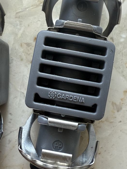 Gardena Micro Drip Connector 13 mm (1/2") Plastik Szary