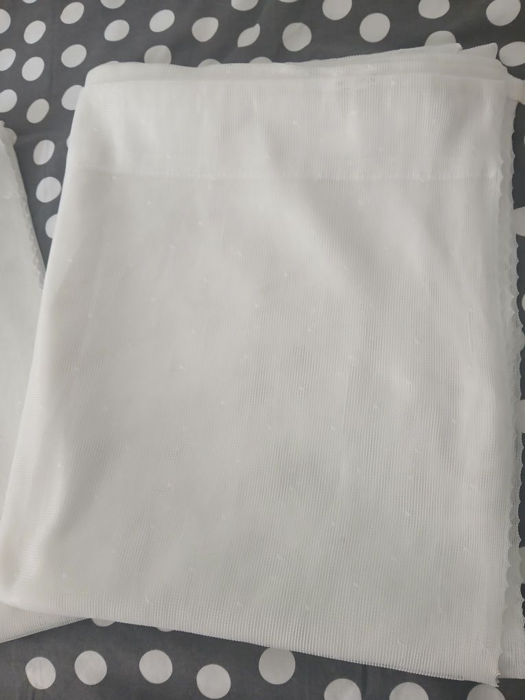 Conjunto de Cortinados brancos  do ikea