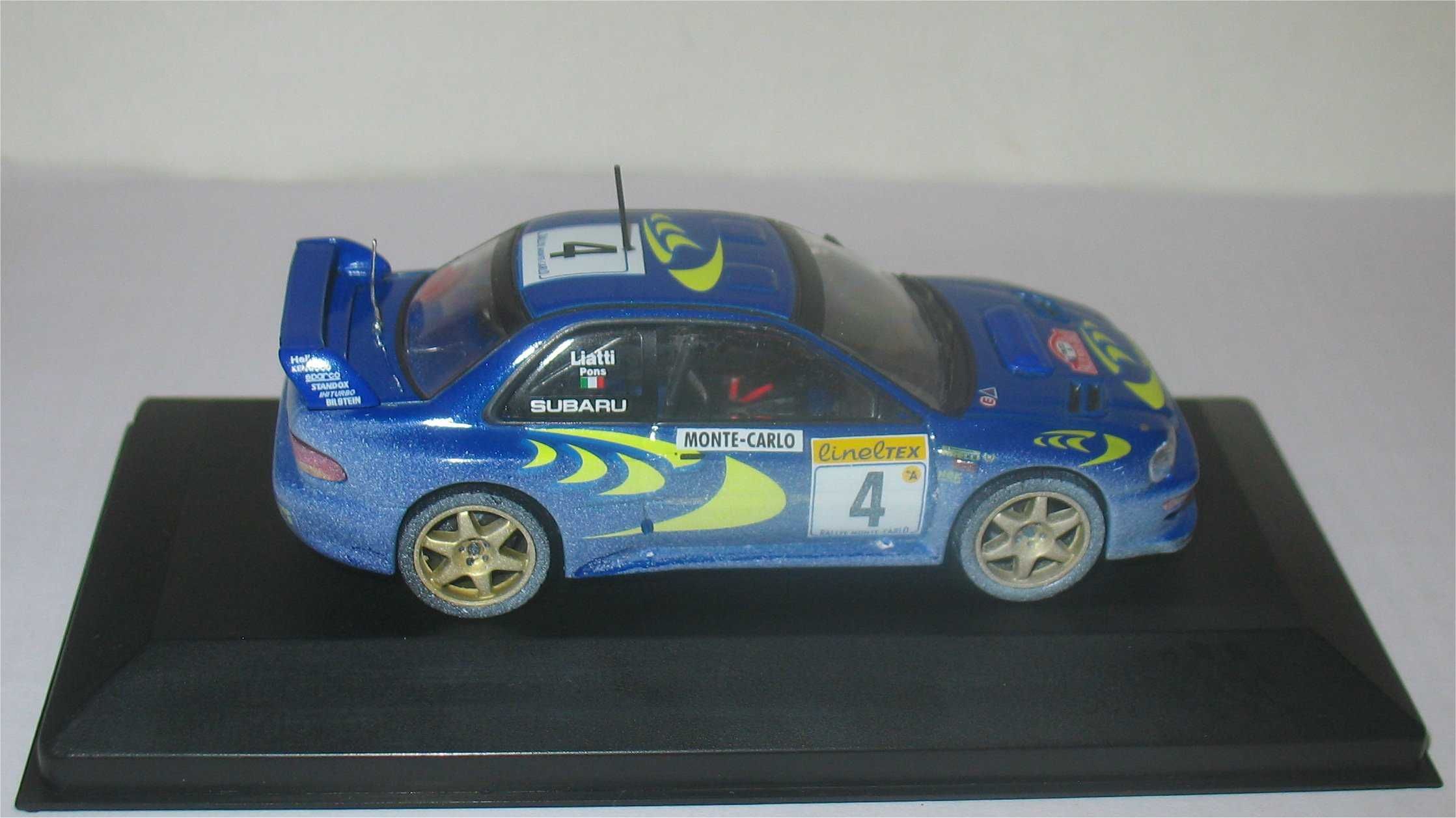 Altaya/Ixo- Subaru Impreza WRC-Vencedor Monte Carlo 1997- Piero Liatti