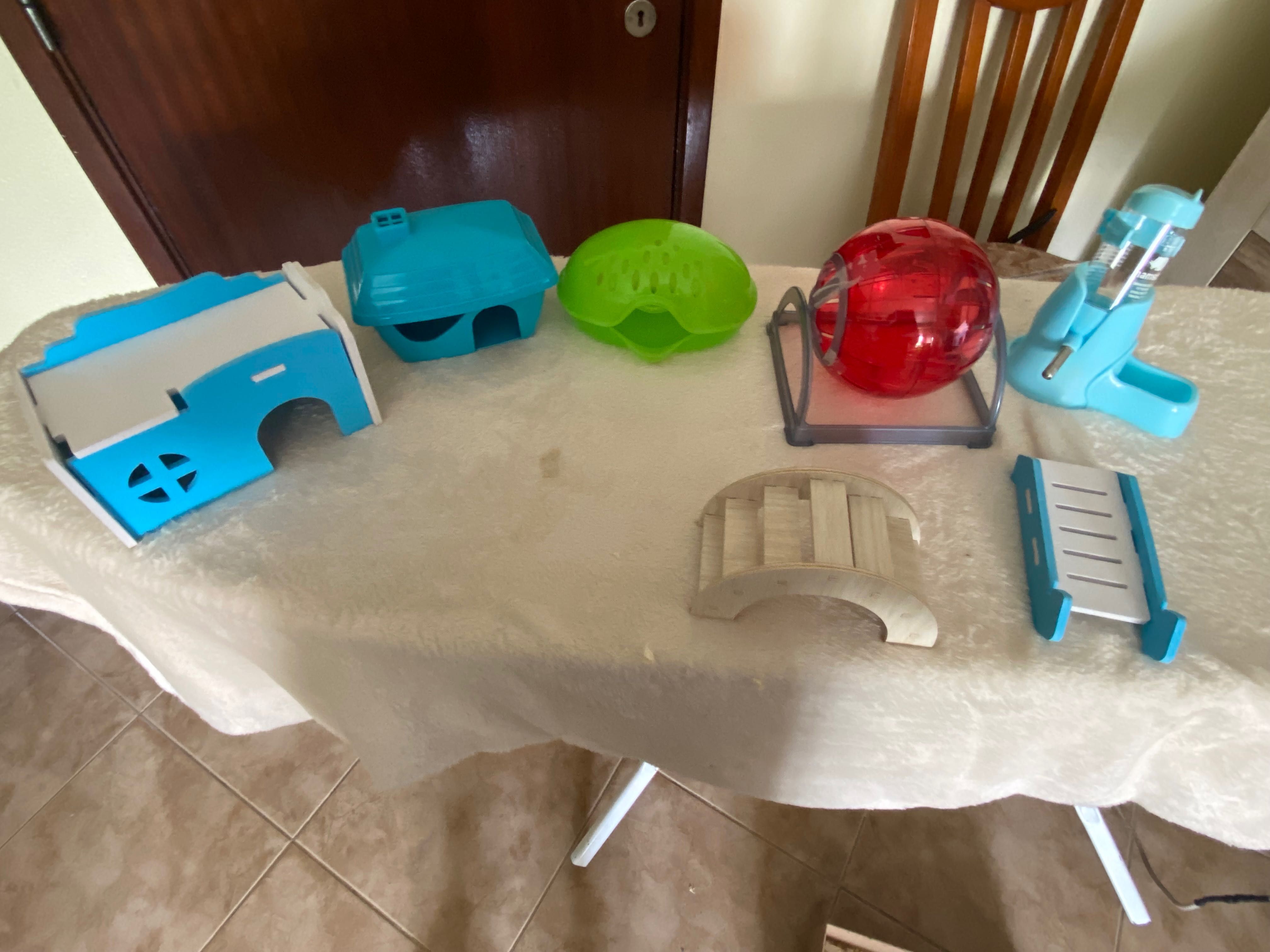 acessórios para hamster