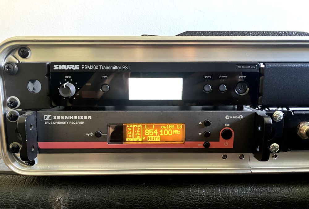 Sistema Wireless Sennheiser EW100 G3