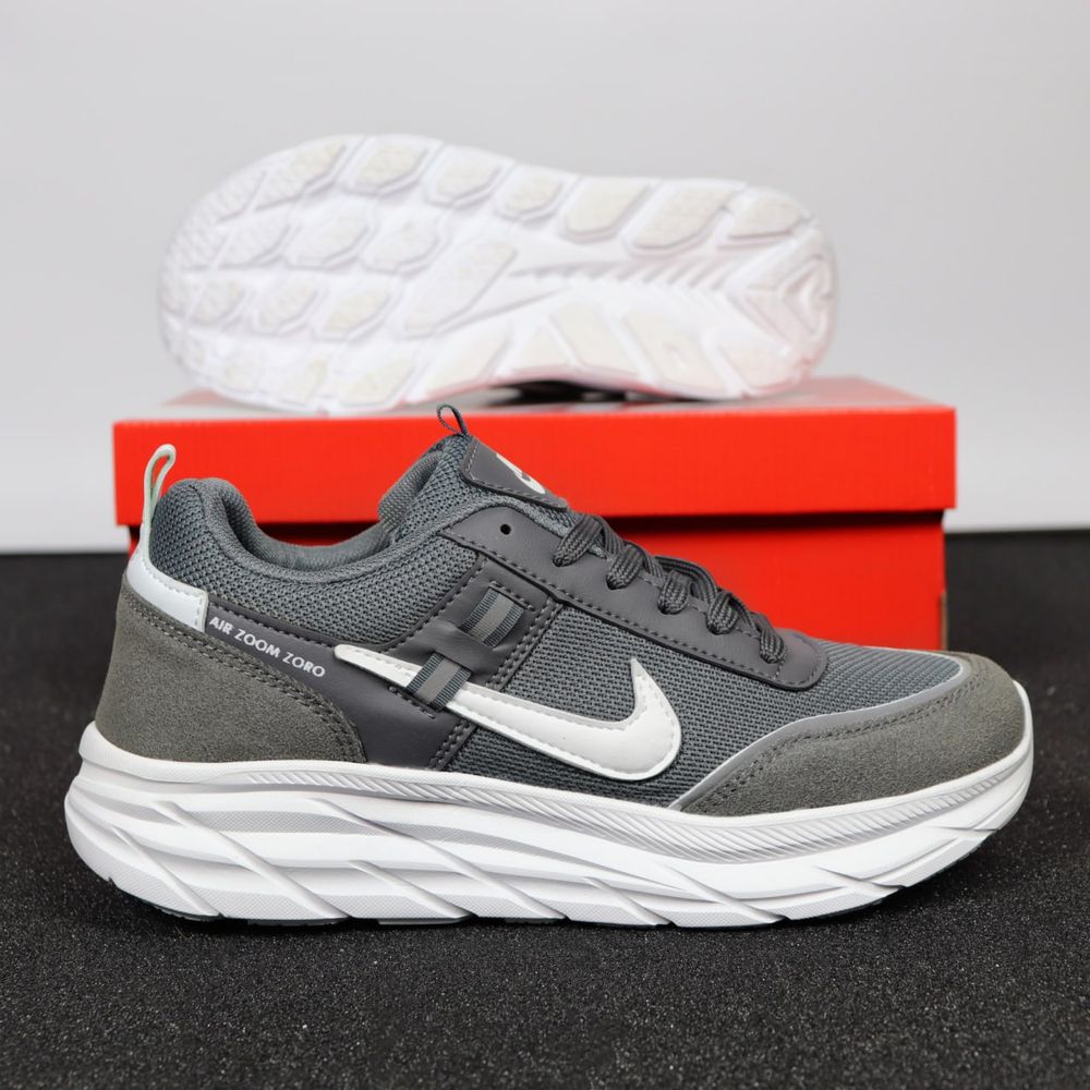 Чоловічій Кросівки Найк Nike zoom grey white street 40-44 рм.