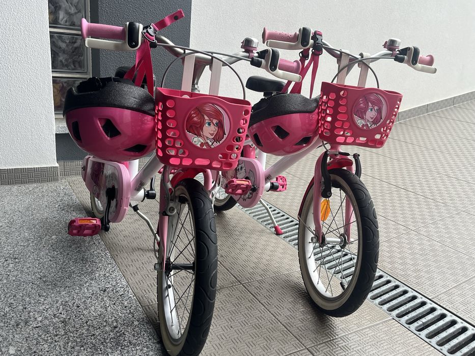 Duas bicicletas roda 16 btwin doctor girl