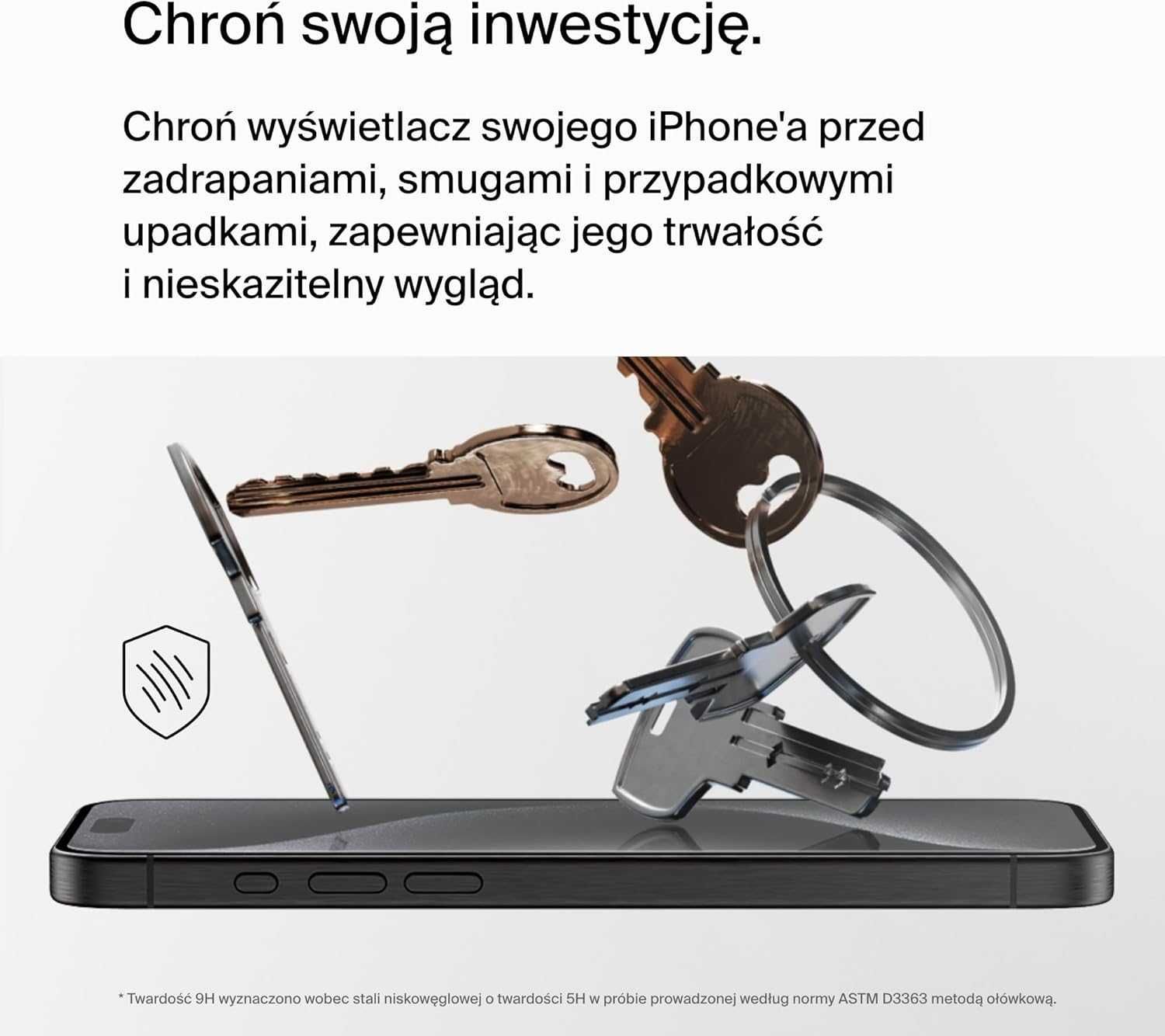 Szkło Hartowane BELKIN do Apple iPhone 16 Pro Max 1 szt.