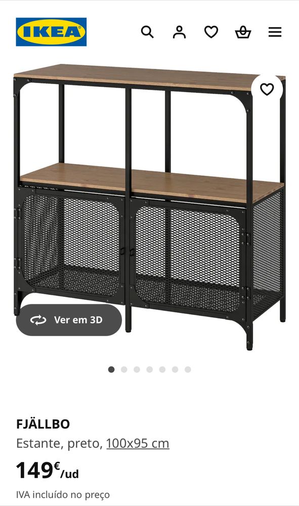Estante/Aparador FJALLBO