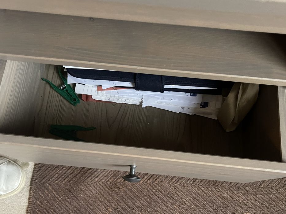 Movel tv hemnes Ikea com 3 gavetas