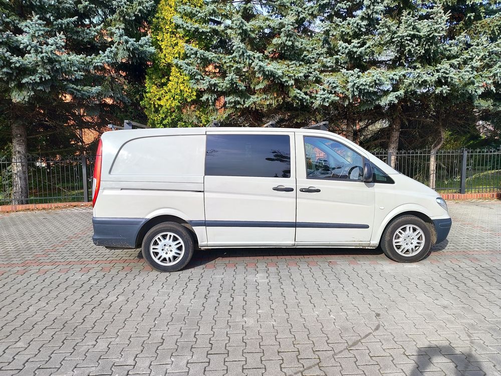 Anglik Mercedes Vito 115  2.2 CDI 150 KM Long Navigacja, Klimatyzacja