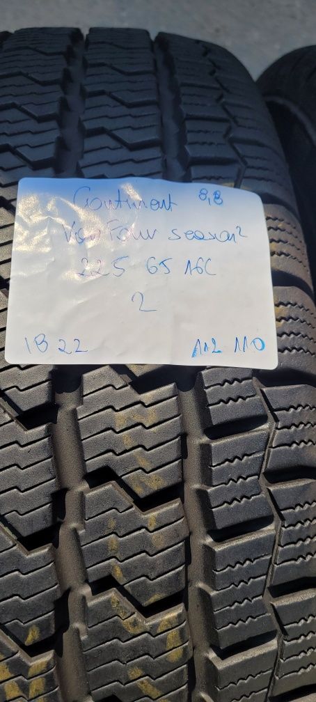 225/65/16C 225/65R16C Continental 2022 Całoroczne